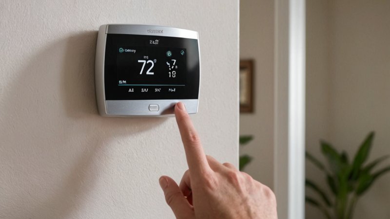 smarte termostater, energibesparelse, hjemmeautomatisering, varmebehandling, energieffektivitet