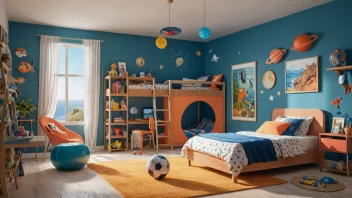 barneromdesign, tema barnerom, DIY barneinnredning, kreative barnerom, hjemforbedring, interiørdesign