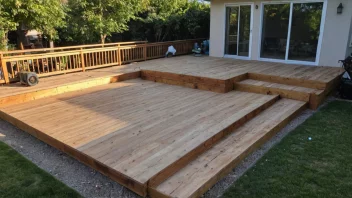 Gjør det selv, bygge terrasse, hjemmeforbedring, budsjettrenovering, utendørs liv