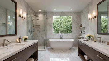 badrenovering, spa-følelse, hjemmeforbedring, interiørdesign, avslapning