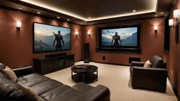 hjemmekino, design, teknologi, akustikk, vedlikehold, sikkerhetstips, interiørdesign