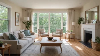 renovering av stue, ergonomiske tips, hjem forbedring, komfortable møbler, belysningsdesign