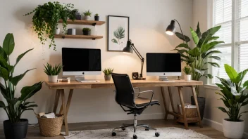 arbeidsplass design, funksjonell arbeidsplass, interiørdesign, produktivitet tips, hjemmeforbedring